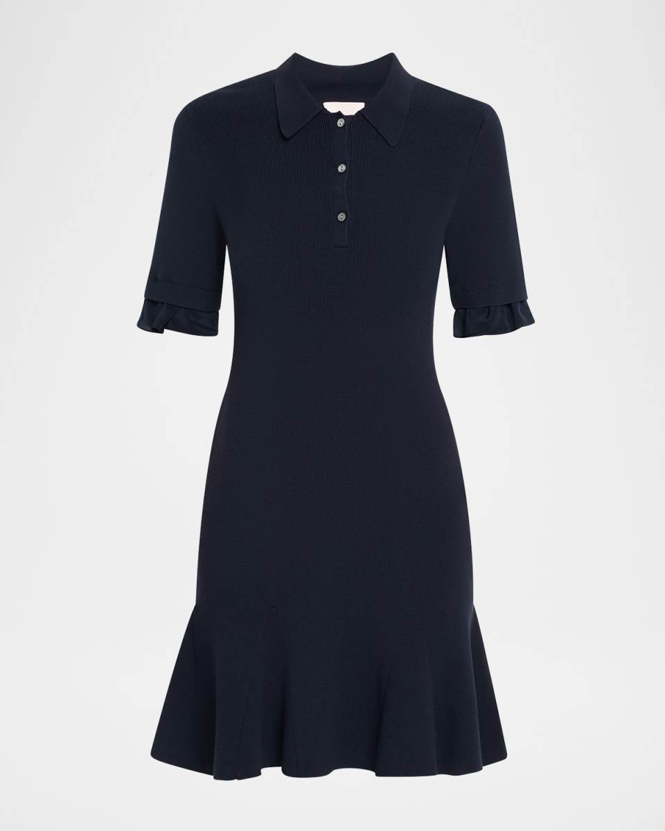 Keaton Short-Sleeve Polo Dress
